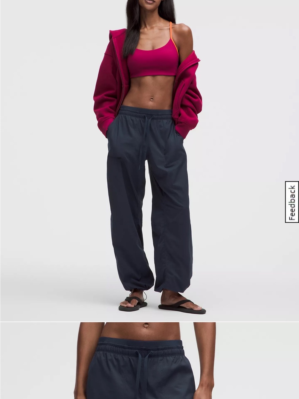 Lululemon Dance Studio light weight pants - Navy